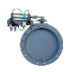  Pneumatic Cast Iron Vent Butterfly Valve for Power Station