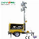 7.2kw Diesel Generator Powered 4X1000W Mobile Light Tower with Perkins Engine