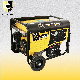  Wholesale 7.0kVA Petrol Power Generator 7000 Watt Folding Handle Lister Gasoline Generator Set