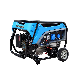  8kw Dual Fuel Generator Set with Handle and Wheels by Gasoline Petrol & LPG/ Natural Gas Engine