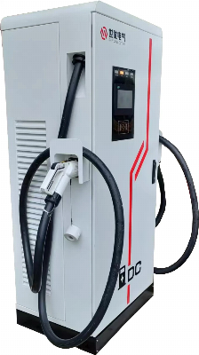 Ultra Fast EV Charging Pile 80kw Emobility Highway Charger Point Dual DC Gun