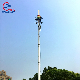  Q235 Q345 Hot DIP Galvanized GSM Octagonal Steel Telecom Mobile Tower Communication Tower with Lamp