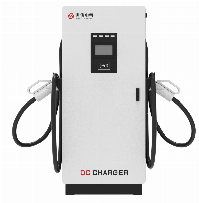 Ultra Fast EV Charging Station 120kw Emobility Highway Charger Point Dual DC Gun