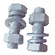 DIN933 M16X80 Zinc Nickel Plzted Hex Head Bolt with Nut