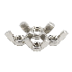  SS304 Butterfly Nuts Precision Casting DIN315 Stainless Steel Wing Nut