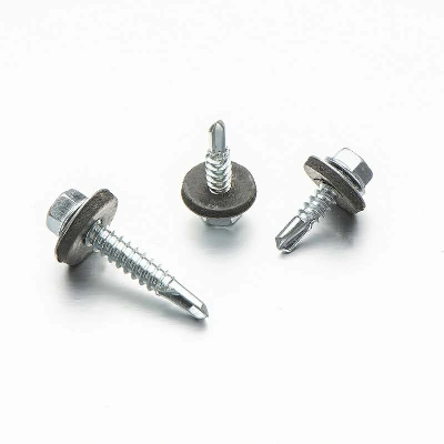 Galvanized Yzp Special Flange Bolt with EPDM Washer for Silo Storage