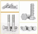  DIN931/933/934 Stainless Carbon Steel Zinc Plated Galnavized HDG Hexagon Head Bolt