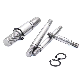  Stainless Steel SS304 SS316 Titanium Double Threaded End Stud Bolt