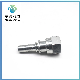 Hydraulic Fittings Carbon Steel Nipple Silver Hexagon Pipe for Hose