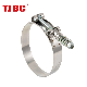 High Pressure Spring Loaded Stainless Steel Constant Tension T-Bolt Clamp for Turbo Automotive, Control Area 155-164mm