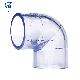  UPVC Clear 90 Degree Elbow for Water Treatment with High Quality