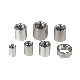 Stainless Steel Pipe Fittings 304 1/4"-4" NPT/BSPT Female Thread Coupling