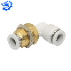 Kq2le-08 Pneumatic Parts Pneumatic Quick Connecting Tube Fittings SMC Type Plastic Copper Pneumatic Fittings