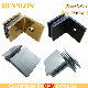 Stainless Steel Partition Brace Series Frameless Glass Door Shower Bathroom Clamp Zinc Alloy