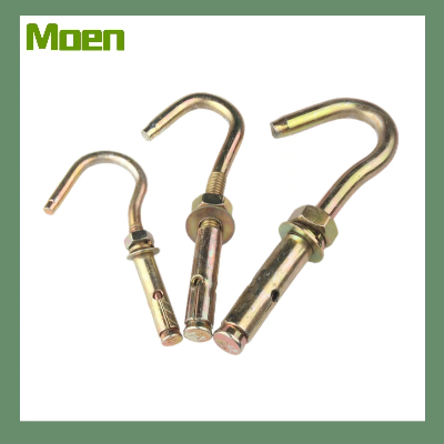 Carbon Steel High Quality Expansion Hook Bolt Sleeve Anchor with Open Hook
