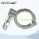  Stainless Steel Food Grade DIN SMS ISO DN10-DN100 13mhhm Heavy Duty Ferrule Clamp