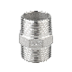 Stainless Steel Pipe Fittings 1/4"-4" NPT/BSPT Hexagon Male Threaded Nipple