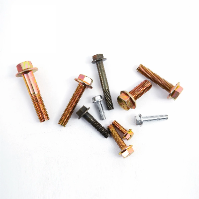 Grade 10.9 Flange Bolt Hex Head with Toothed DIN6921 Pernos De Brida