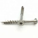  China Factory A4316 Torx Star Stainless Steel Trim Bugle Head Deck Screws Cutting Thread Marine-Grade