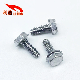 6-32*12 Nickel-Plated Carbon Steel Indented Hexagon Washer/Flange Head Claw Screw