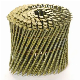  High Quality Yellow Galvanized Coil Roofing Nail