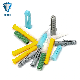  Colorful Plastic Screw Anchor Expansion Anchors Drywall Wall Plug Nylon Fisher Plug Fixing Furniture Screws Solid Wall Anchor Plug for Concrete Construction