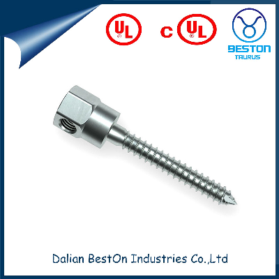 Dalian Beston 3/8" Rod Size 304 Stainless Steel Swg 20 Model 1/4 X 2" Screw Descriptions 1725 (Fir) Ultimate Pullout (Lbs) Sammy Screws for Fire Protection