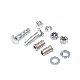 Custom Stainless Steel Plain Finish, Flat Head, Phillips Drive Machine Part Screws and Nuts