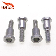  China Factory Custom Carbon Steel Hex Socket Knurled Cap Step Thumb Screw