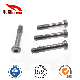  M4*20 Stainless Steel Torx Flat Head Half Thread/Tooth Anti Loosen Screw