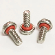  Custom Sealing Bolt Self-Sealing Security Tamper Proof 2-56 M2 M3 Seal Screws with O Ring