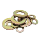 Yellow Zinc Plated DIN125 Flat Washer