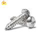 Anti-Theft Slotted Driver Stainless Steel 304 Immovable One Way Self Tapping Screw