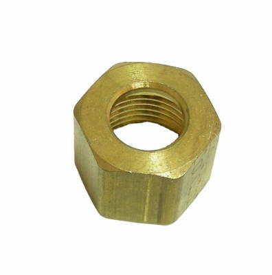 Brass Pipe Fitting Nut NPT/BSPP 1/2" Nuts
