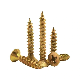  Carbon Steel Galvanized Countersunk Head Self Tapping Screws, Small Screws, Cross Recessed Flat Head Self Tapping Screws