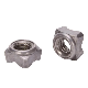  DIN928 GB13680 Carbon Steel Stainless Steel Square Weld Nuts