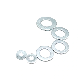 DIN125 DIN126 Flat Gasket Carbon Steel Zinc Plated Spring Lock Washer Flat Washer