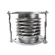  SS304 Round Metal Expansion Joint Flange Connection Corrugated Bellows Compensator