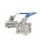  Ss 304 316L Manual Tri Clamp End Full Package 3PC Ball Valve