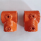 Malleable Iron Key Clamps Pipe Fittings Short Tee