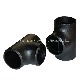  Seamless Round Carbon Steel Black Mild Pipe Fitting Seamless Equal Golf Butt Welded Brass Electrofusion Straight Reducing Tee