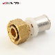 Mingshi Plumbing Materials Press Brass Pipe Fittings-U, Th, H, M/Multijaw with Watermark/Acs/Cstb/Aenor/Wras/Skz Certificate for Underfloor Heating-Female Union