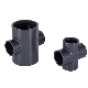  All Size Available PP Compression Reducing Cross Pipe Sanitary Plumbing Fitting