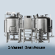  5bbl Two Vessel Steam Heating Brewhouse with Combined