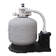 Hayward OEM Above Ground Alberca 800mm 1HP Commercial Swimming Pool Automatic Backwash Water Treatment Sand Filter with Pump Set manufacturer