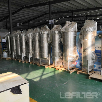 Coal Chemical Industry Water Treatment 3 Stage Stainless Steel 30" Single Cartridge Filter Housing