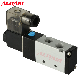 AC110V Airtac Type 5/2-Way G1/8" Pneumatic Directional Solenoid Valve 4V210-06