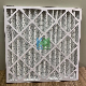 Foldaway Paper Frame Synthetic Fibre AC System Pleated Pre Filter Furnace Filter with Cardboard