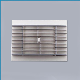 Customization Low Noise Extractor Silent Electric Greenhouse Square Ventilation Wall Mounted Exhaust Fan