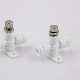  Tee Type Plastic Water Flow Control Valve Plush - in Quick Fitting for Water Filter Parts